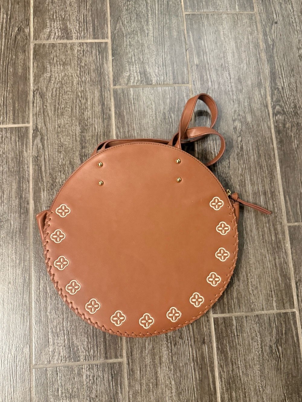 Brown circle handbag🌵